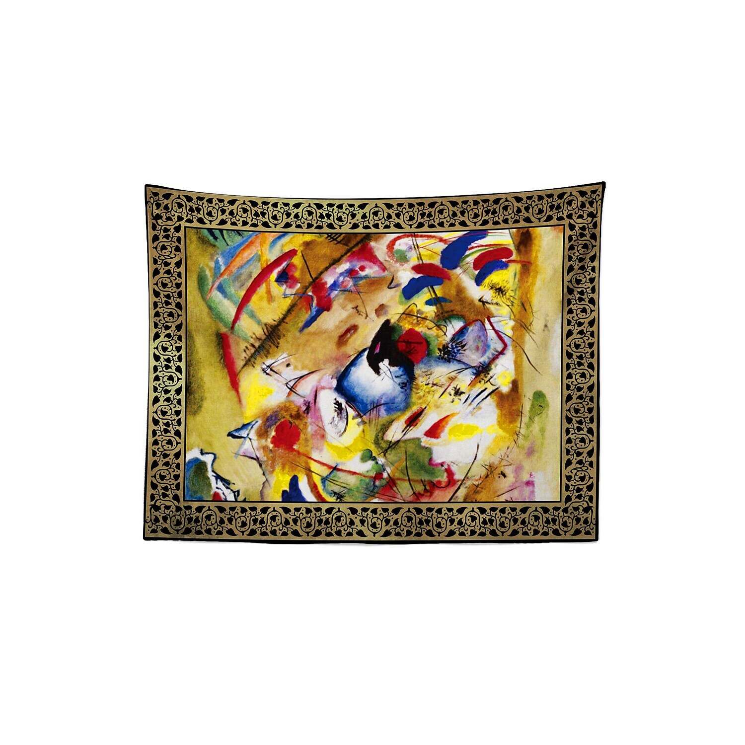 Wassily Kandinsky Wall Tapestry Art Decor Famous Painting Photograph Backdrop