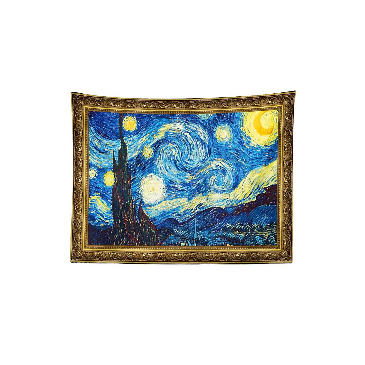 Van Gogh Wall Tapestry Art Decor Famous Painting Starry Night