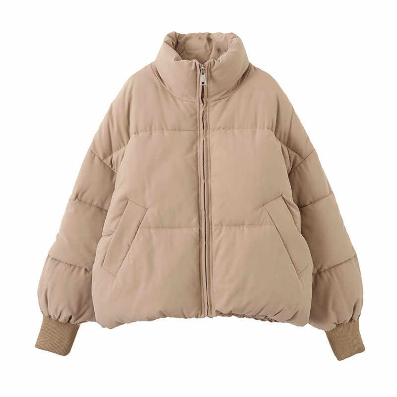 Collar Fluffy Little Padded Jacket