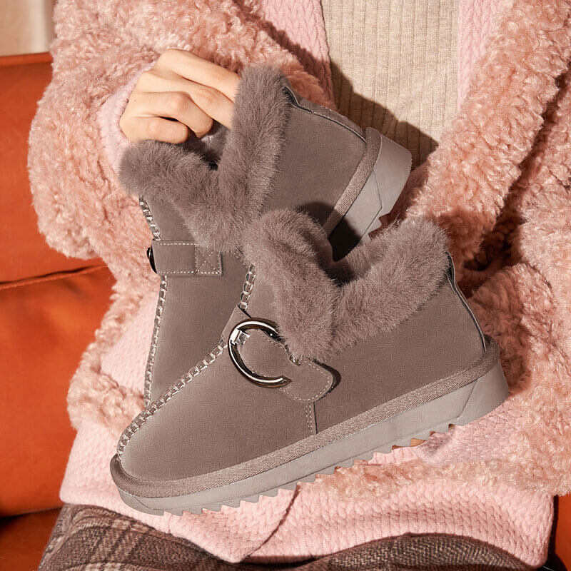 Women's Warm Casual Flat Boots