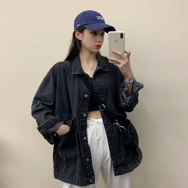 Denim Jacket Loose And Versatile