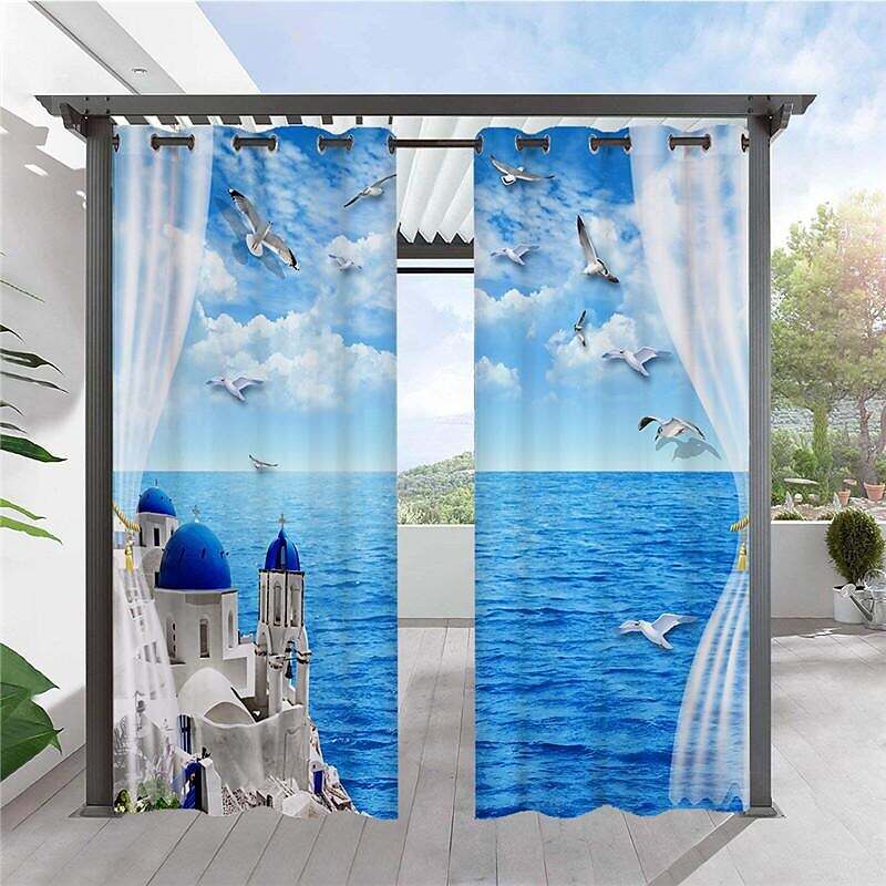 Waterproof Outdoor Curtain Privacy