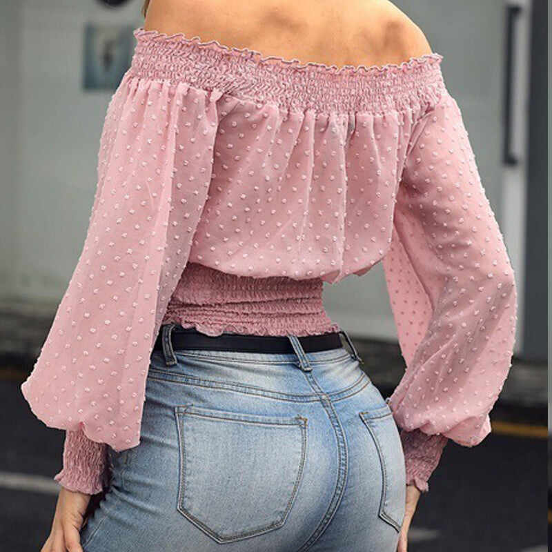 Ruffled Waist Chiffon Shirt T-Shirt