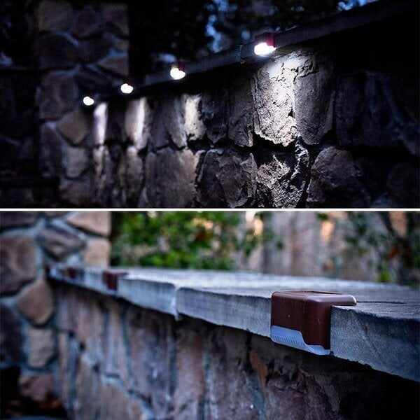 LED Solar Lamp Path Staircase Outdoor Waterproof Wall LightBUY MORE SAVE MORE