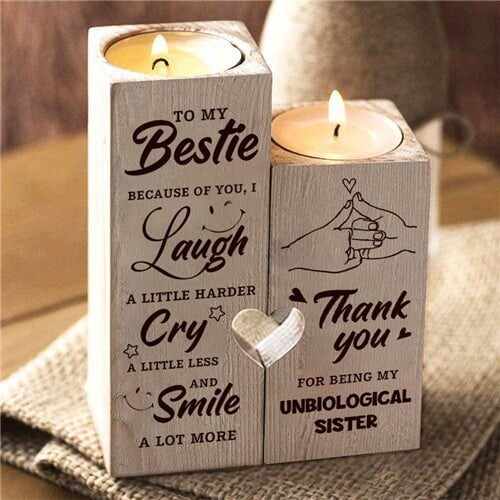 Christmas Sale 49% OFF Smile A Lot More - Candle Holder