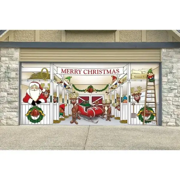 BIG SALE 49% OFF - Christmas 2023 Garage Door Decoration