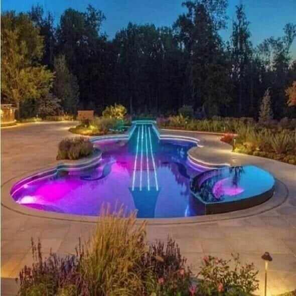 60% OFFSubmersible LED Pool Lights (RF Remote Control )