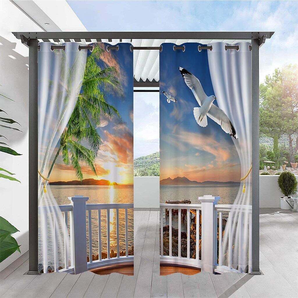 Waterproof Outdoor Curtain Privacy