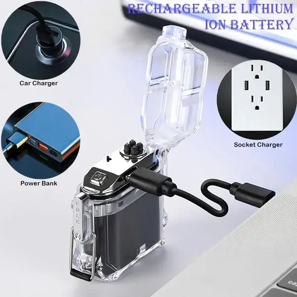 ✨2023 HOT SALE-49% OFF 🔥COB Lighting Rechargeable USB Lighter