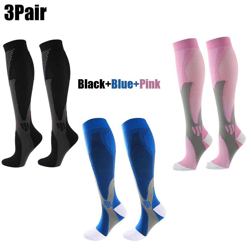 3 Pairs  Unisex Socks Compression