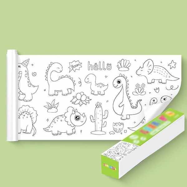 (Last Day Promotion 48% OFF) Children's Drawing Roll - BUY 3 GET 10%OFF & FREE SHIPPING NOW!