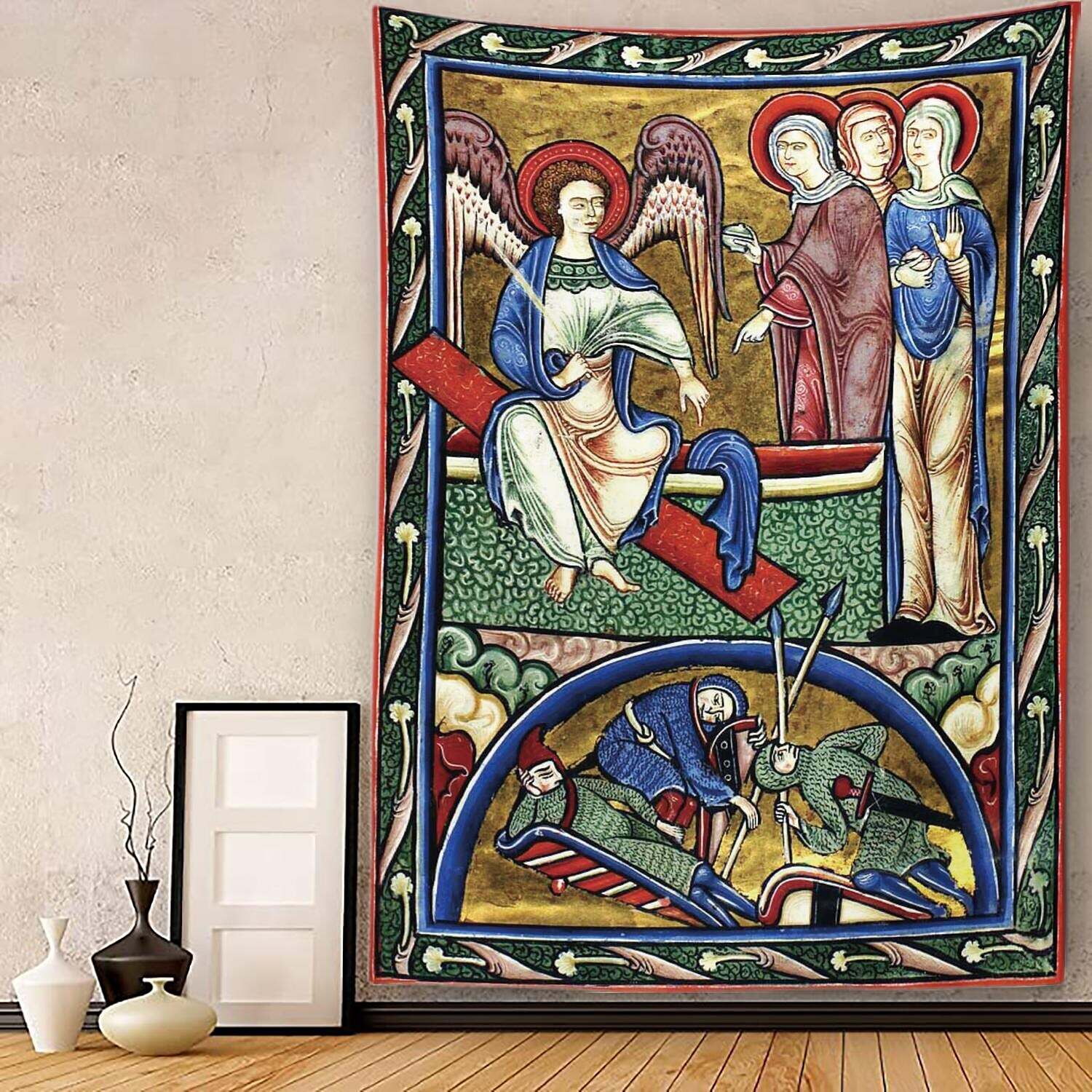 Medieval Painting Wall Tapestry Art Decor Decoration