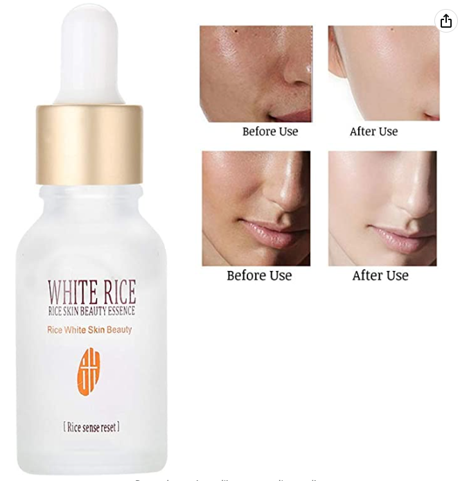 New White Rice Serum Face