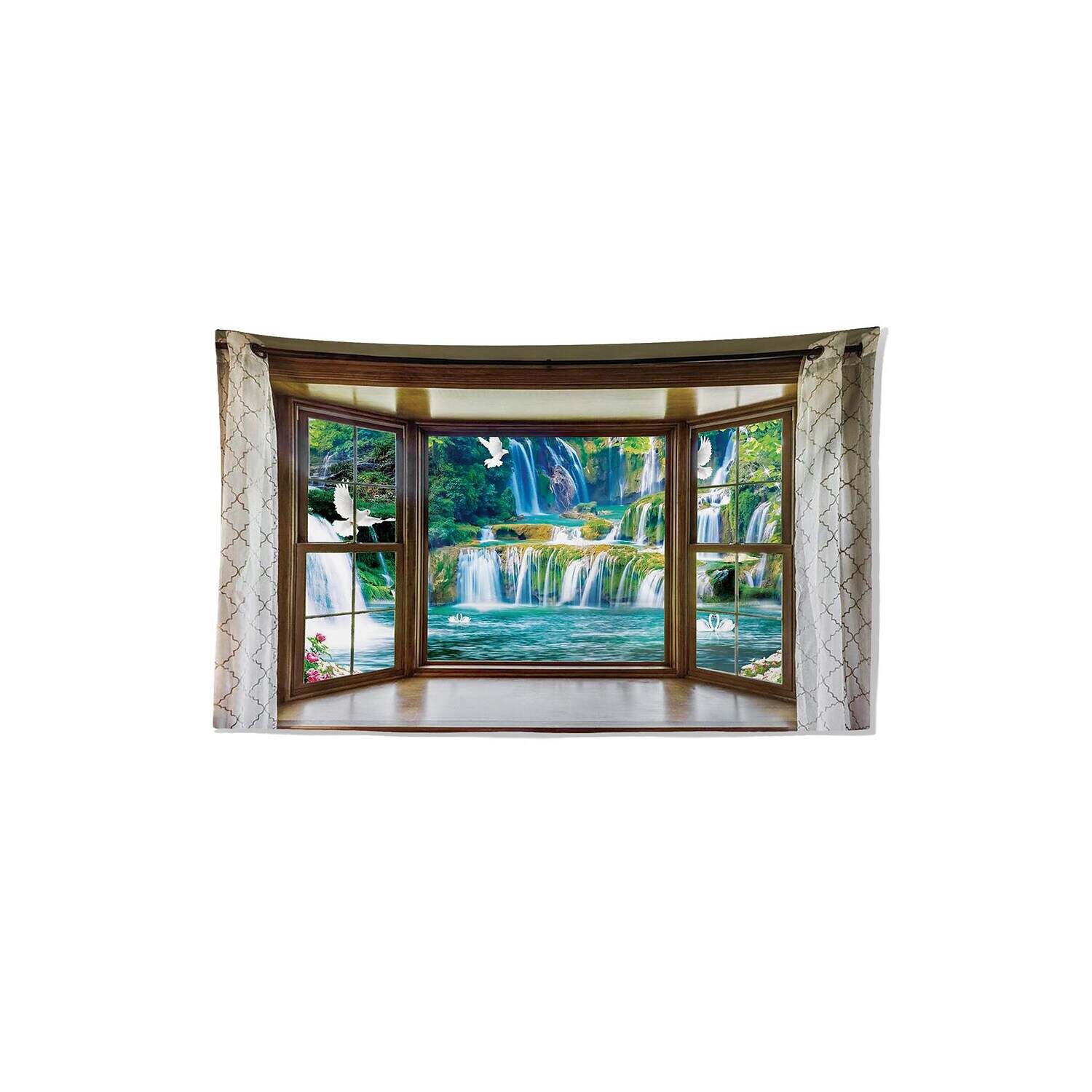 Landscape Large Wall Tapestry Window Art Decor