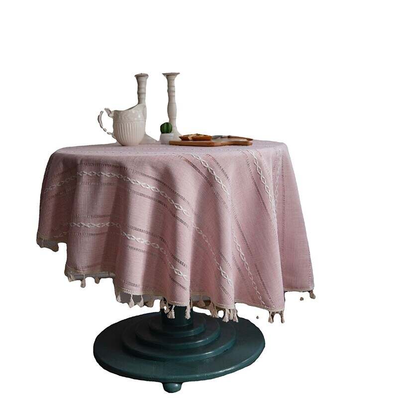 Pastoral Tablecloth Cotton Linen Fabric Table Cloth