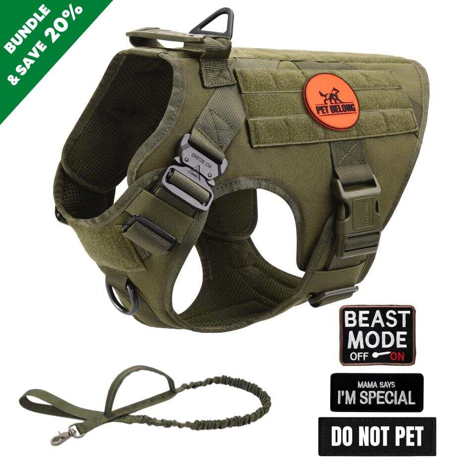 Tactical No Pull Dog Harness v2