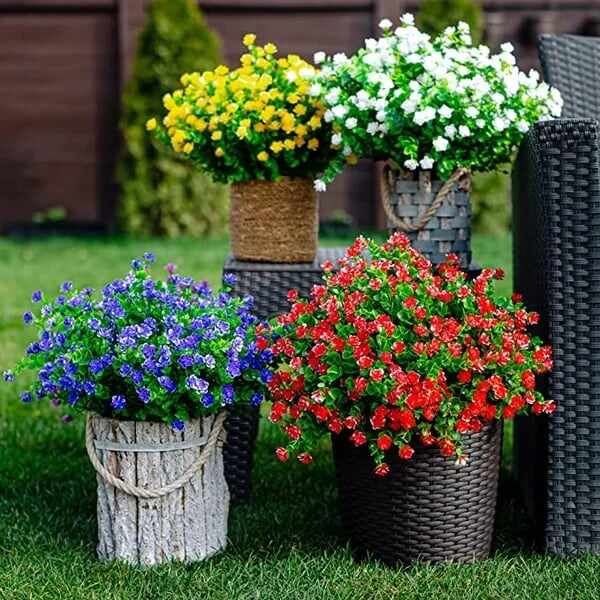 (ONLY $3.99 Mother's Day Sale)-Outdoor Artificial Flowers