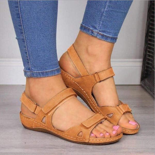 Premium Faux Leather Women Sandals