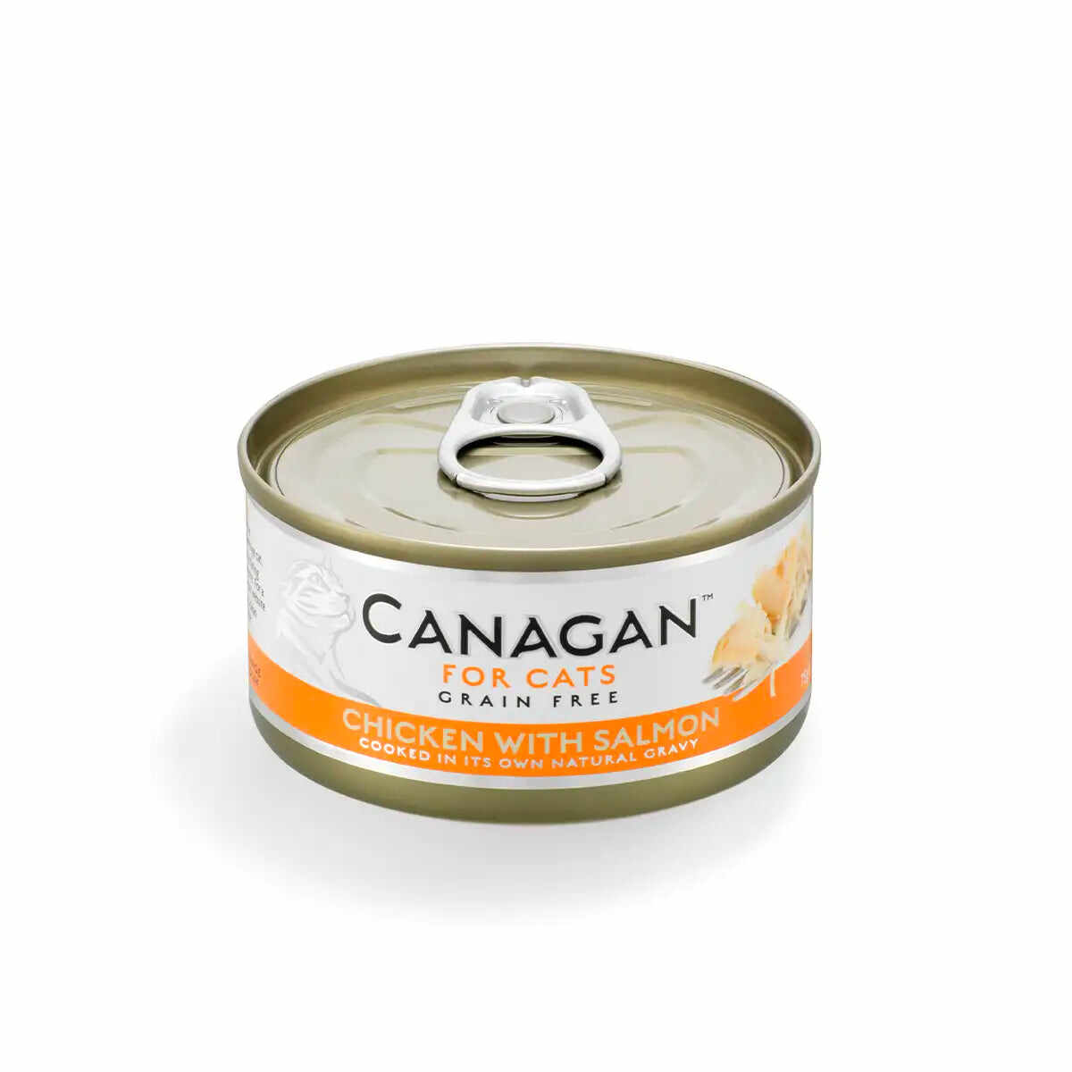 Canagan Cat Canned Food Chicken With Salmon 75g