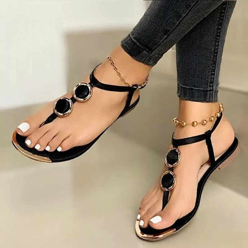 Womens Flip-Flops Open Toe Casual Shoes