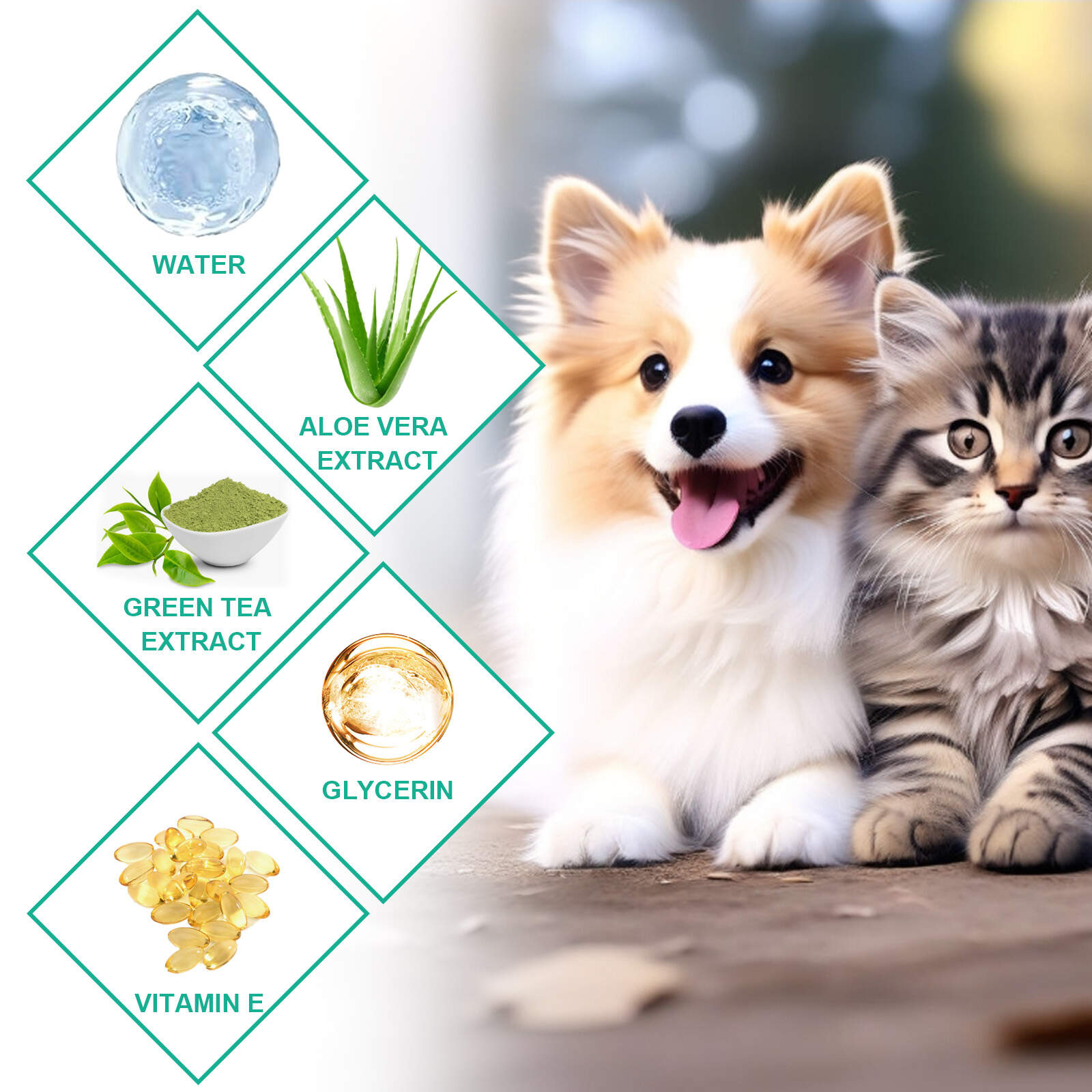 Pet Ear Cleaner Finger Wipes