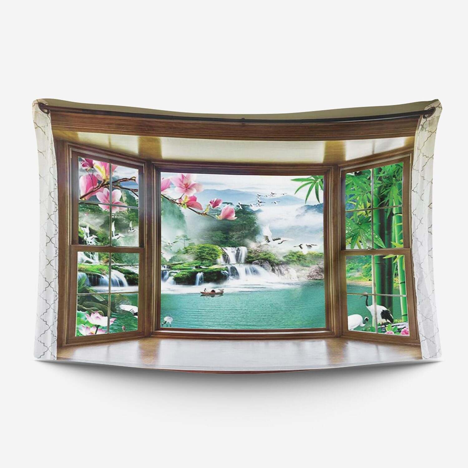 Landscape Large Wall Tapestry Window Art Decor