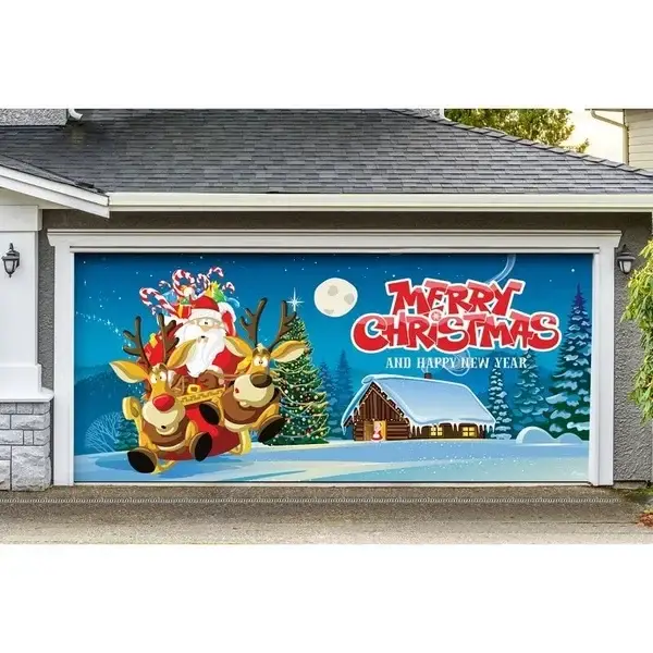 BIG SALE 49% OFF - Christmas 2023 Garage Door Decoration