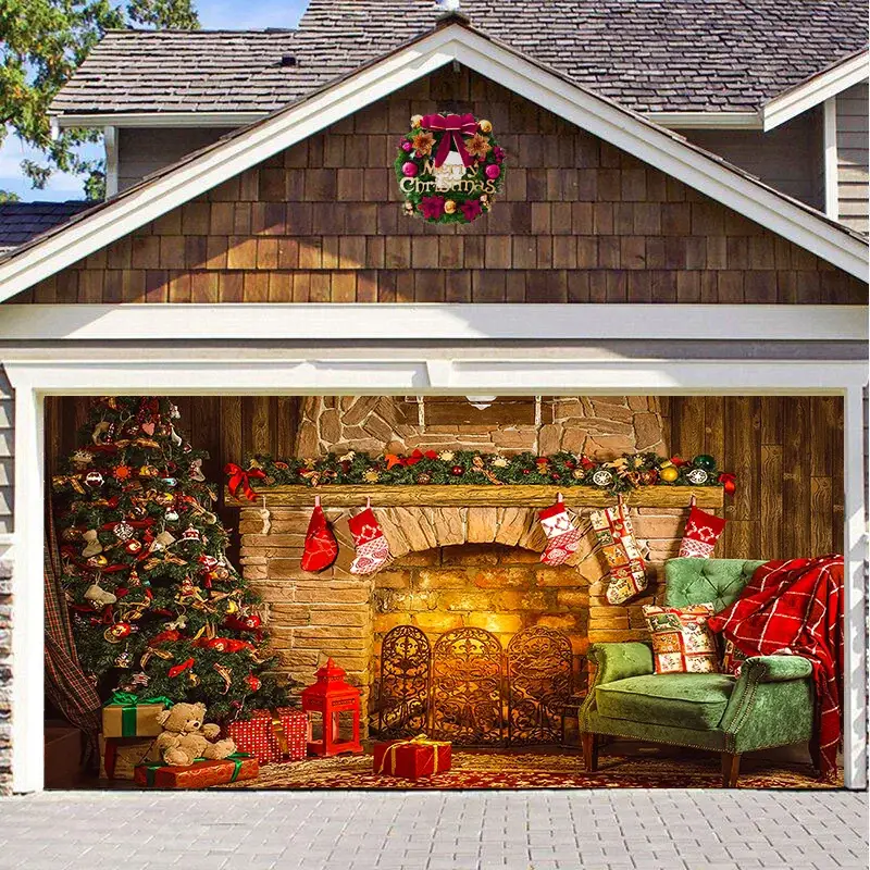 BIG SALE 49% OFF - Christmas 2023 Garage Door Decoration