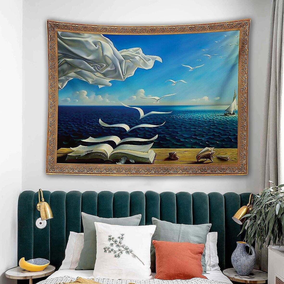 Salvador Dali Wall Tapestry Art Decor Famous Painting Style