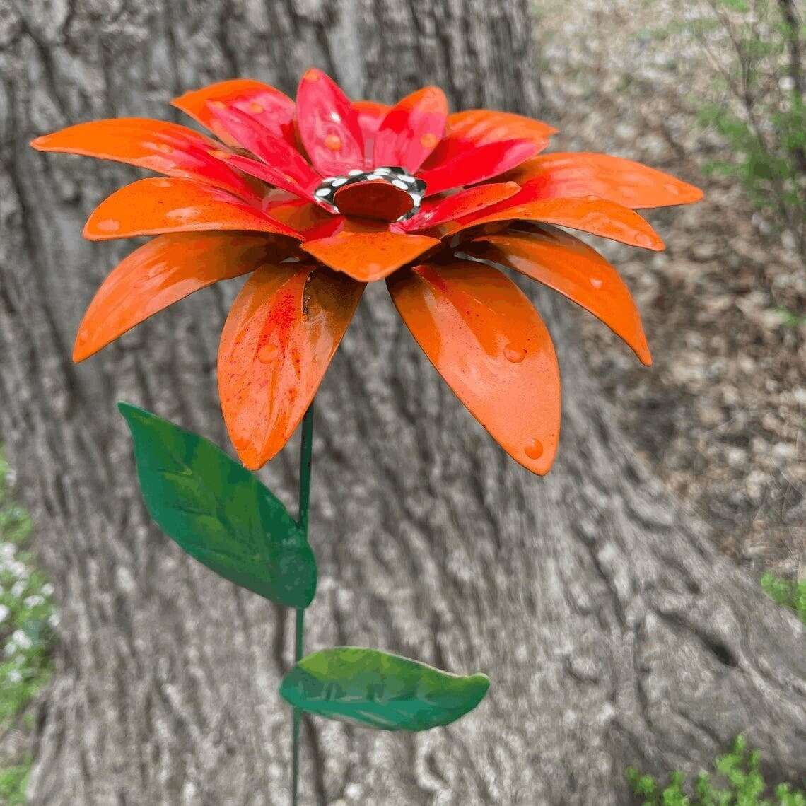 Spring Sales -47%OFFMetal Flowers Garden Stakes
