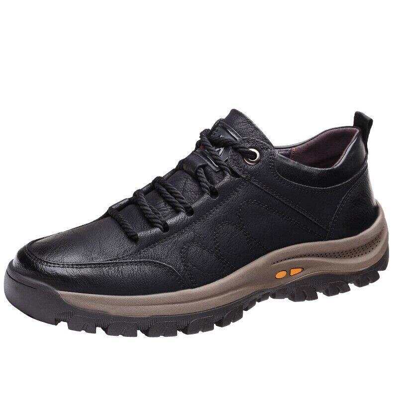 MEN'S CASUAL HAND STITCHING LEATHER SHOES