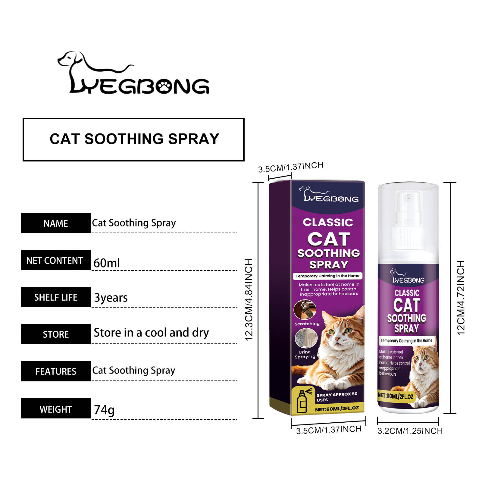 Cat Soothing Spray