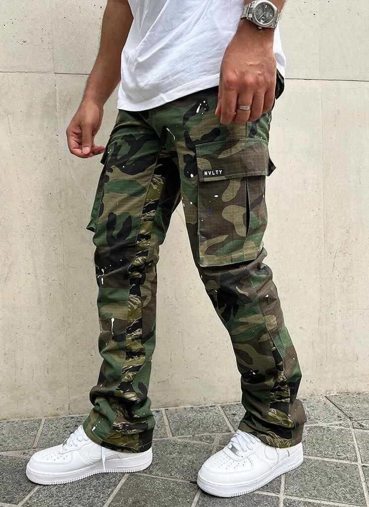 Last Day 50% OFF-Vintage Flare Cargos Pants (Buy 2 free shipping)