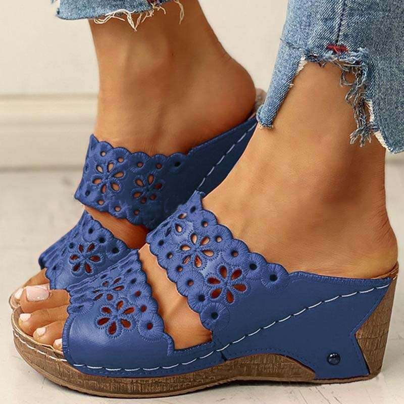 2022 New Leather Soft Footbed Orthopedic Arch-Support Sandals