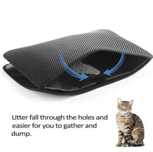 (🔥Last Day Promotion - 48% OFF) Foldable Cat Litter Mat - BUY 2 FREE SHIPPING