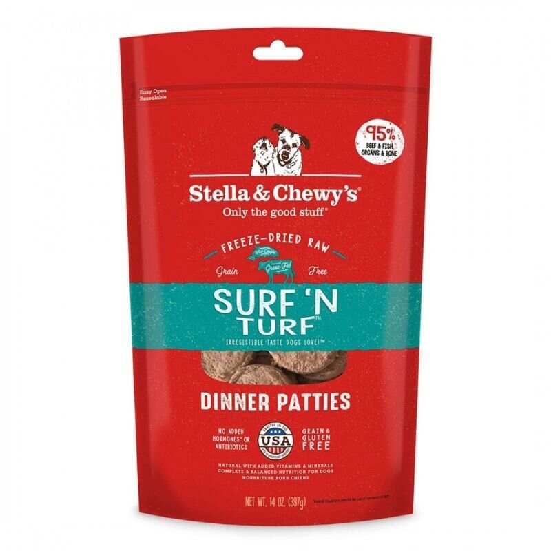 Stella & Chewy's - Freeze Dried Surf & Turf Dinner Patties