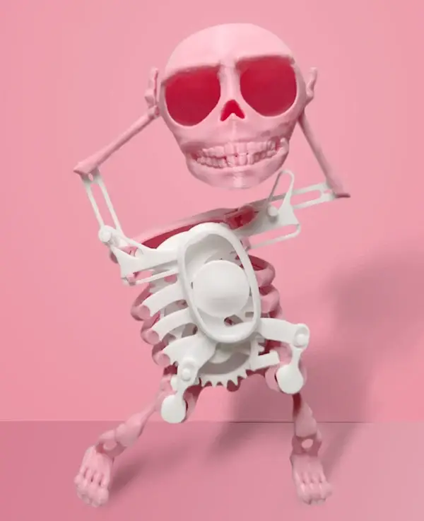 💀Dancing and Swinging 3D Skull Toy