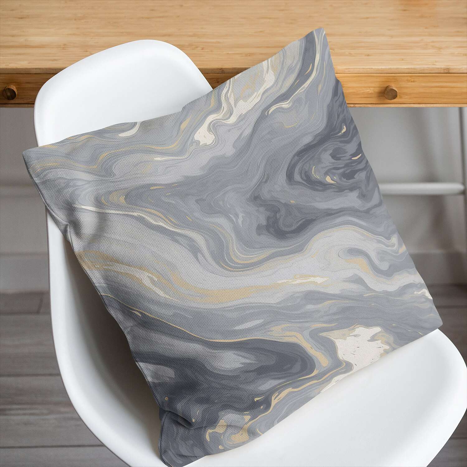 Abstract Marble Pattern Pillow Cover 1PC