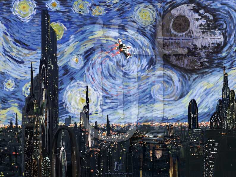 STAR WARS Van Gogh 