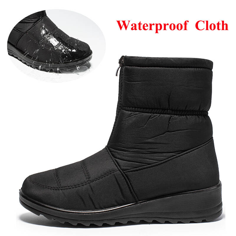 Women's Warm Waterproof Snow Boots