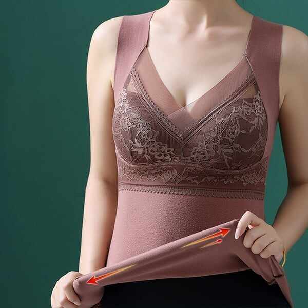 BIG SALE - 50% OFFBuilt-in Bra Thermal Underwear