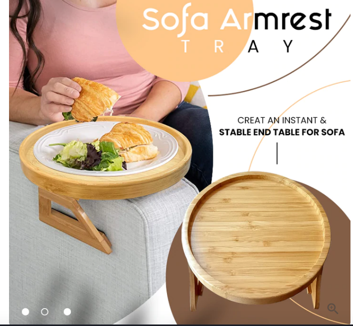 Sofa Armrest Tray