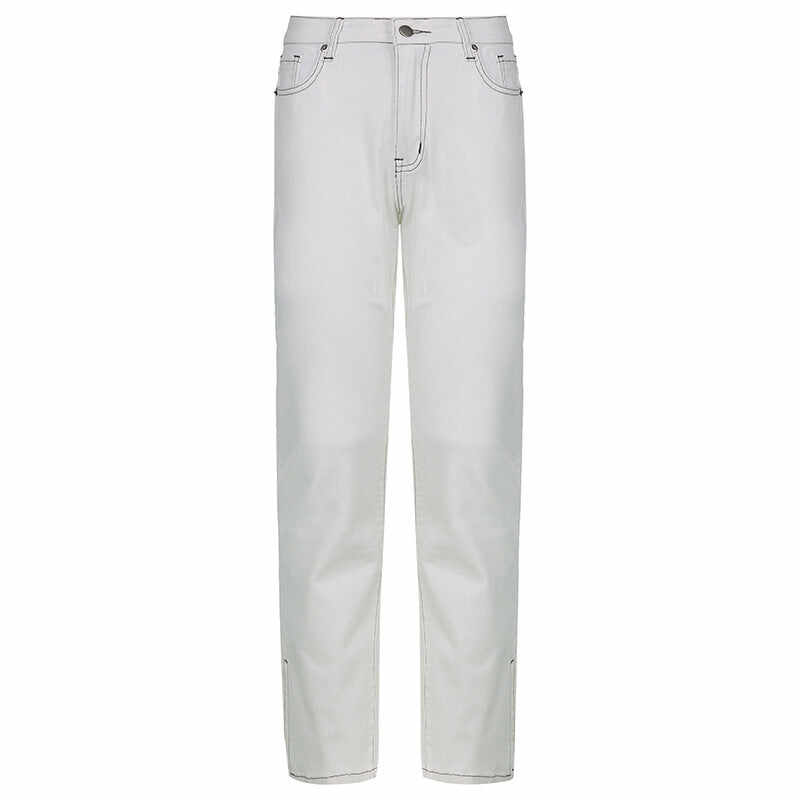 waist Slimming Denim Trousers Women