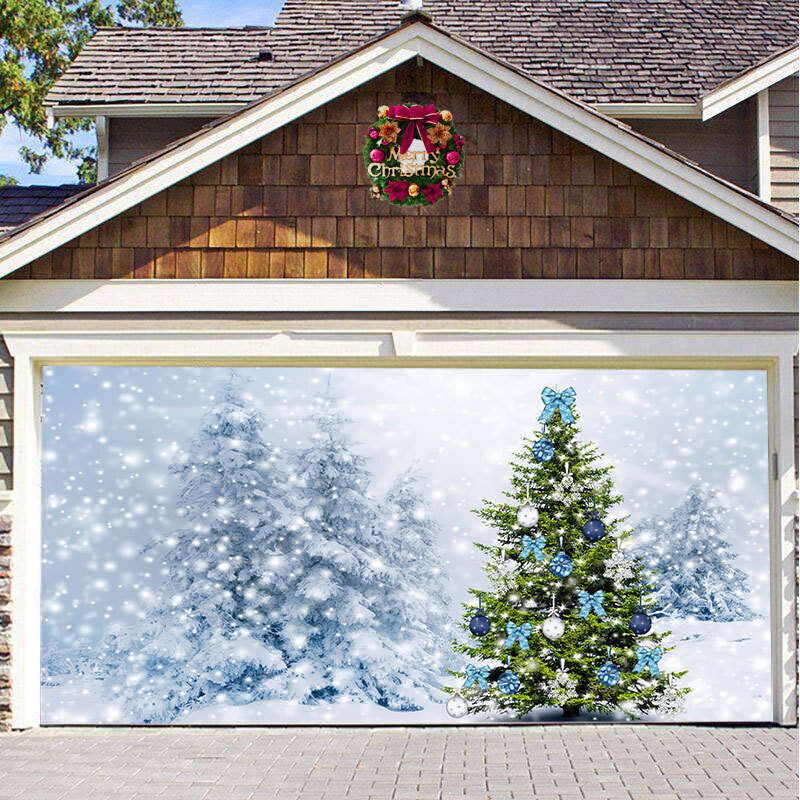 Merry Christmas Garage Door