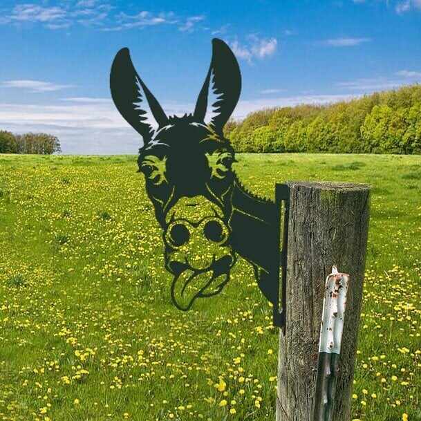 Only$19.99Farm Peeping Animal Metal Art(Buy 3 Free Shipping)