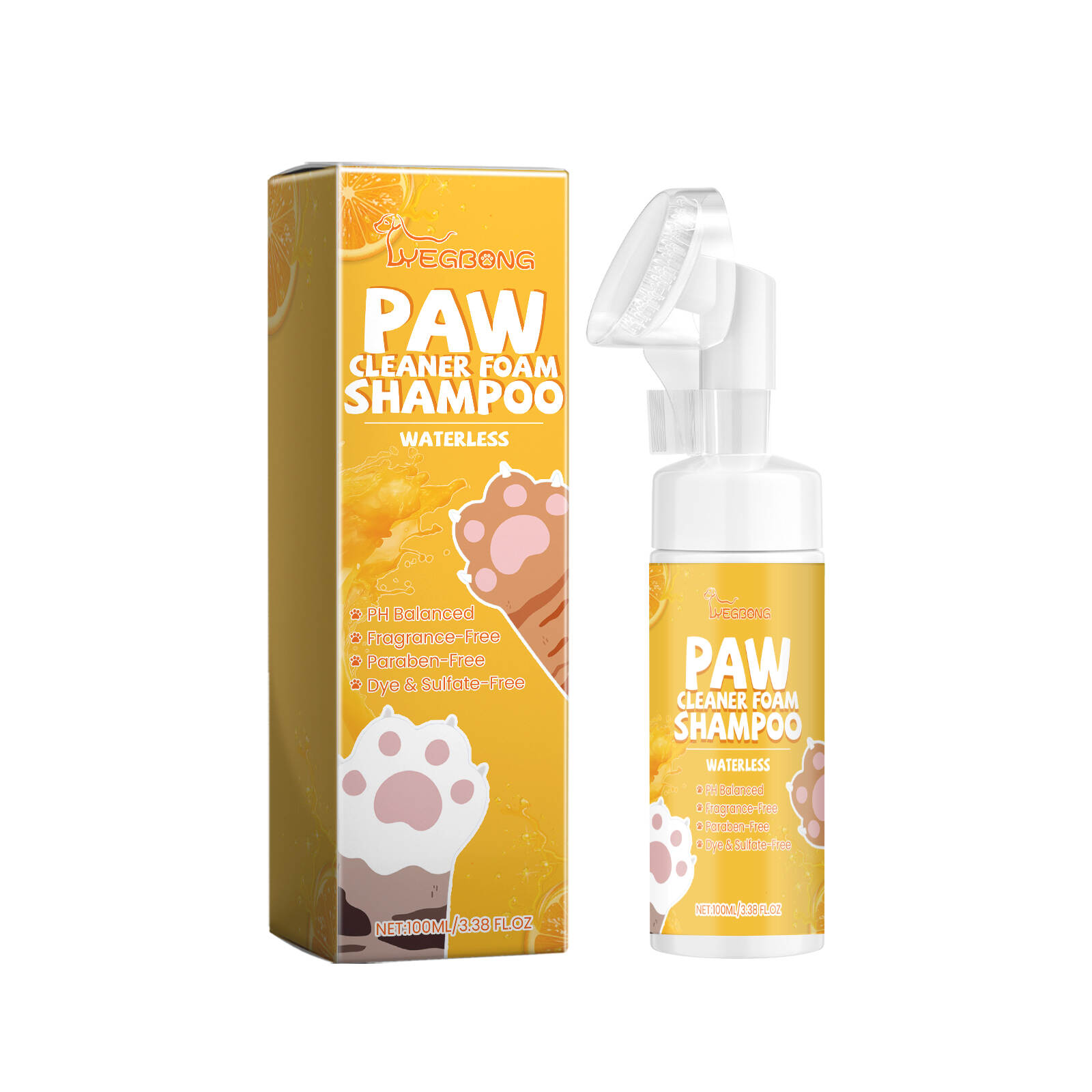 Paw Cleaner Foam Shampoo