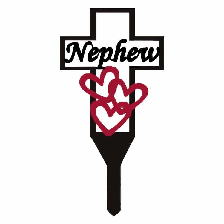 Hot Sale - Cemetery Memorial Cross Stake for Parents