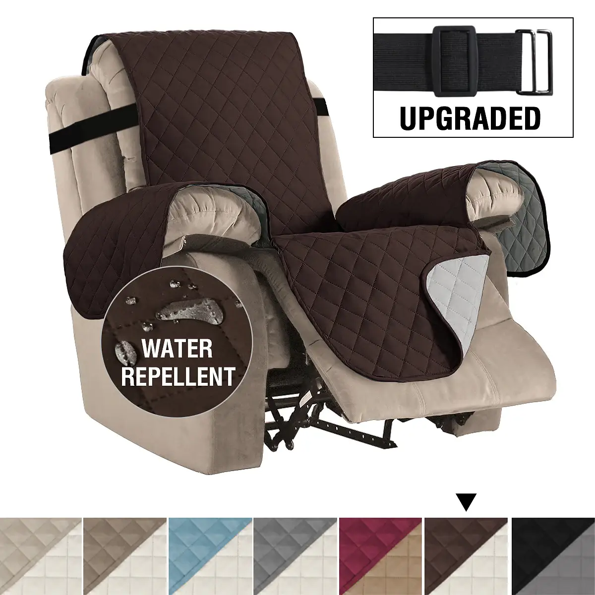 Waterproof Reversible Recliner Chair Cover