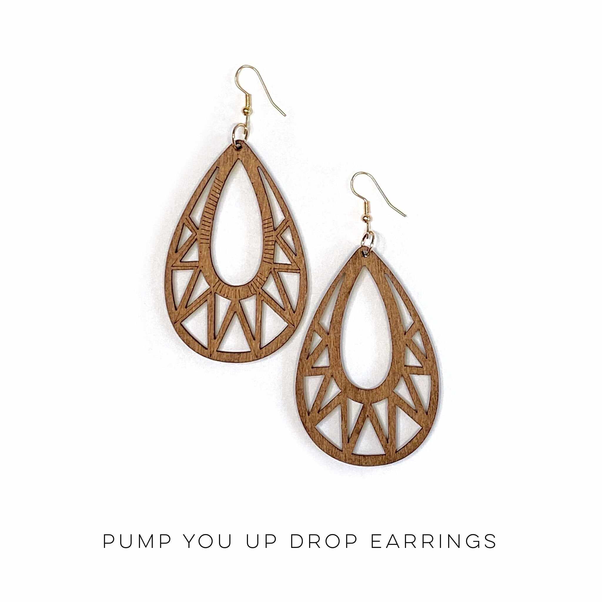 Pump You Up Drop Earrings