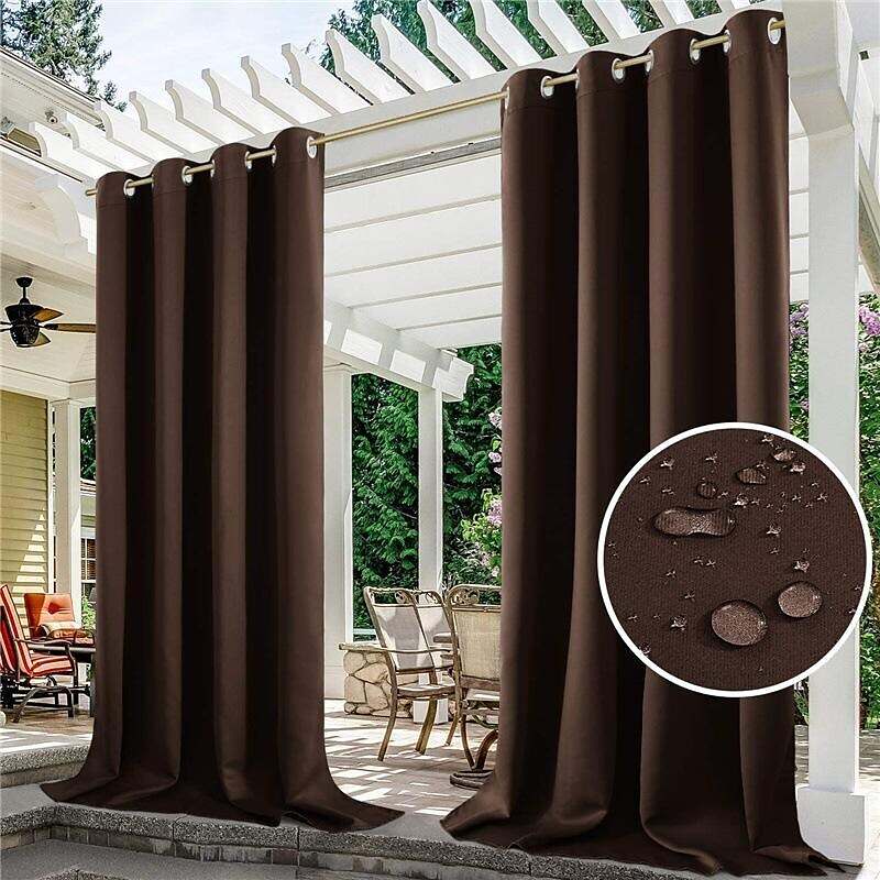 Waterproof Outdoor Curtain Privacy